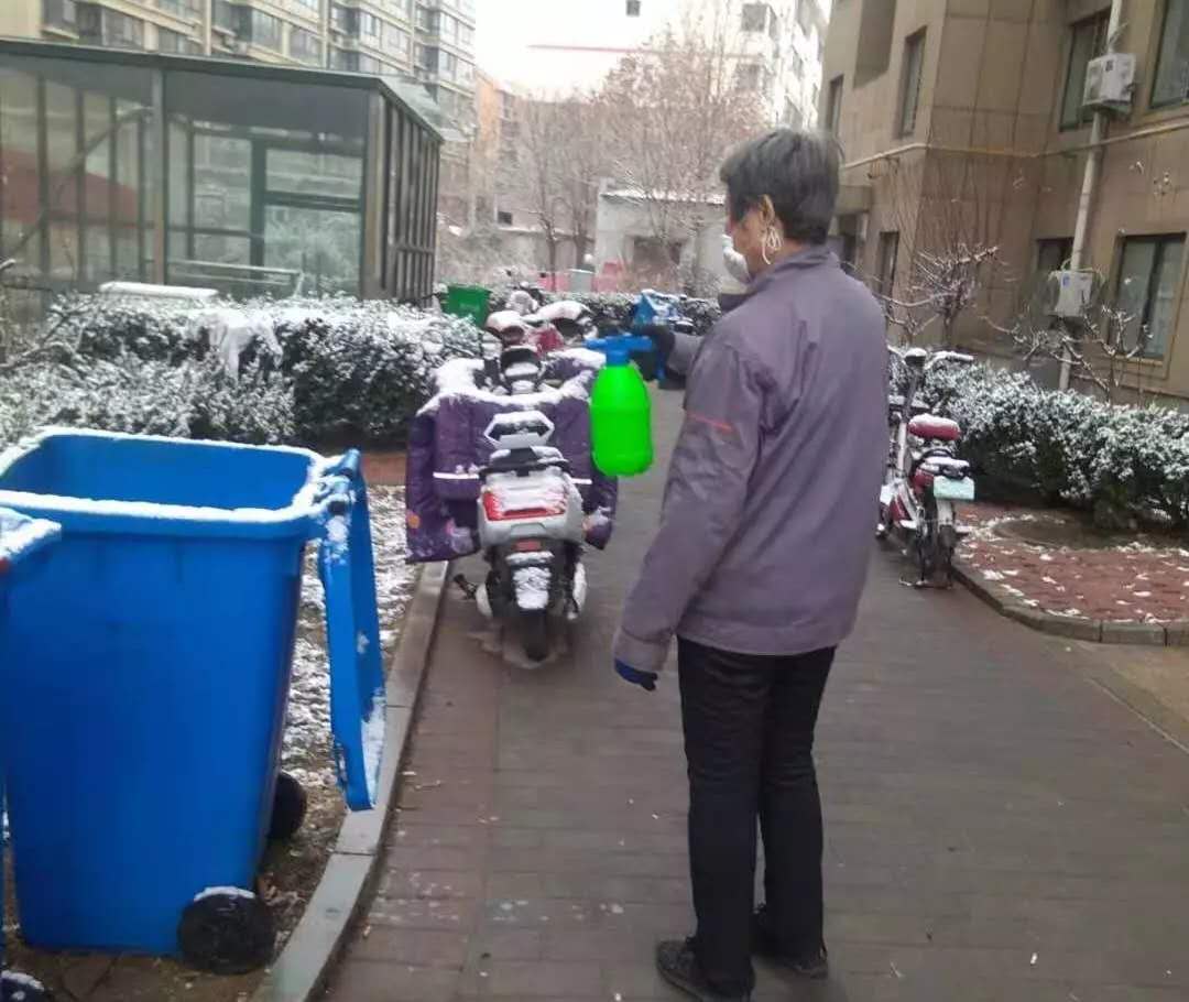 風雪防疫路 聯(lián)興金友物業(yè)人的堅持與守護